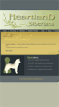 Mobile Screenshot of heartlandsiberians.com
